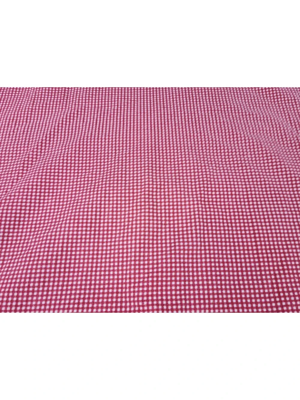 Vintage Ralph Lauren Red Gingham Queen Size Flat Sheet
